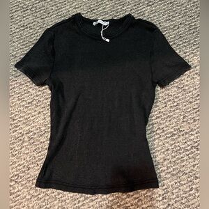 Zara Vintage Ribbed T-Shirt
